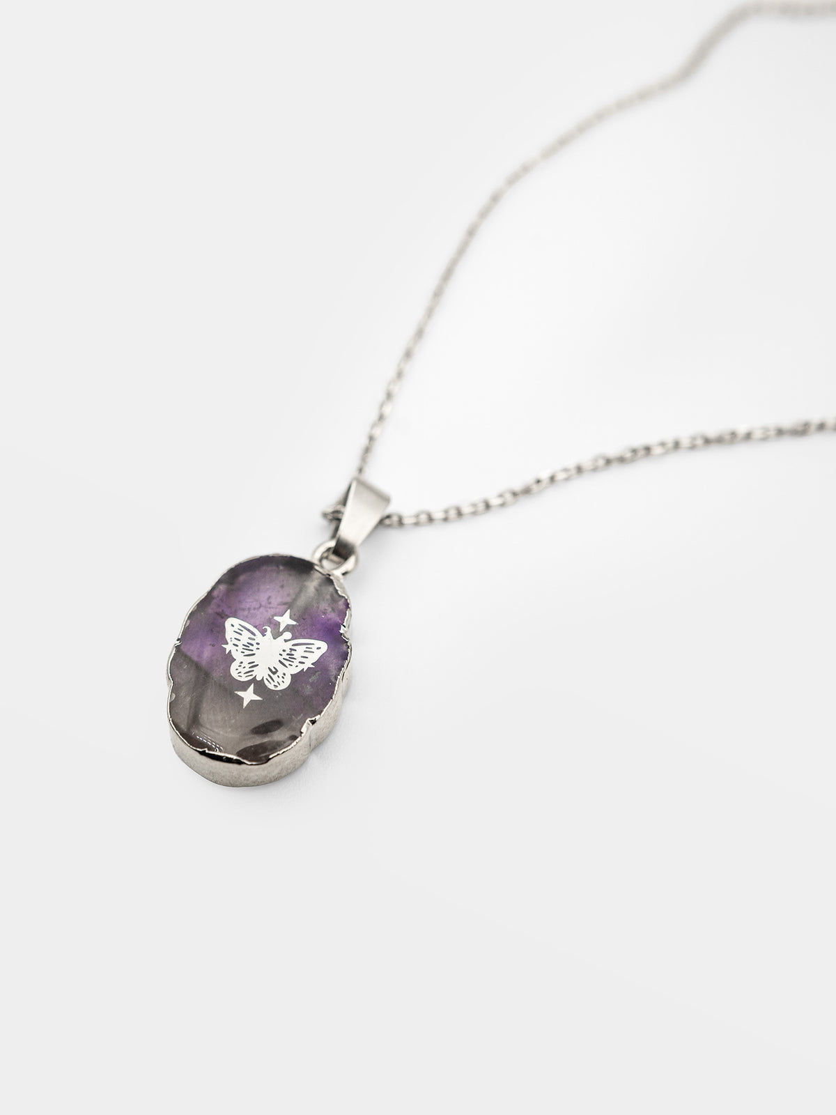 Naszyjnik z ametystem Violetwing