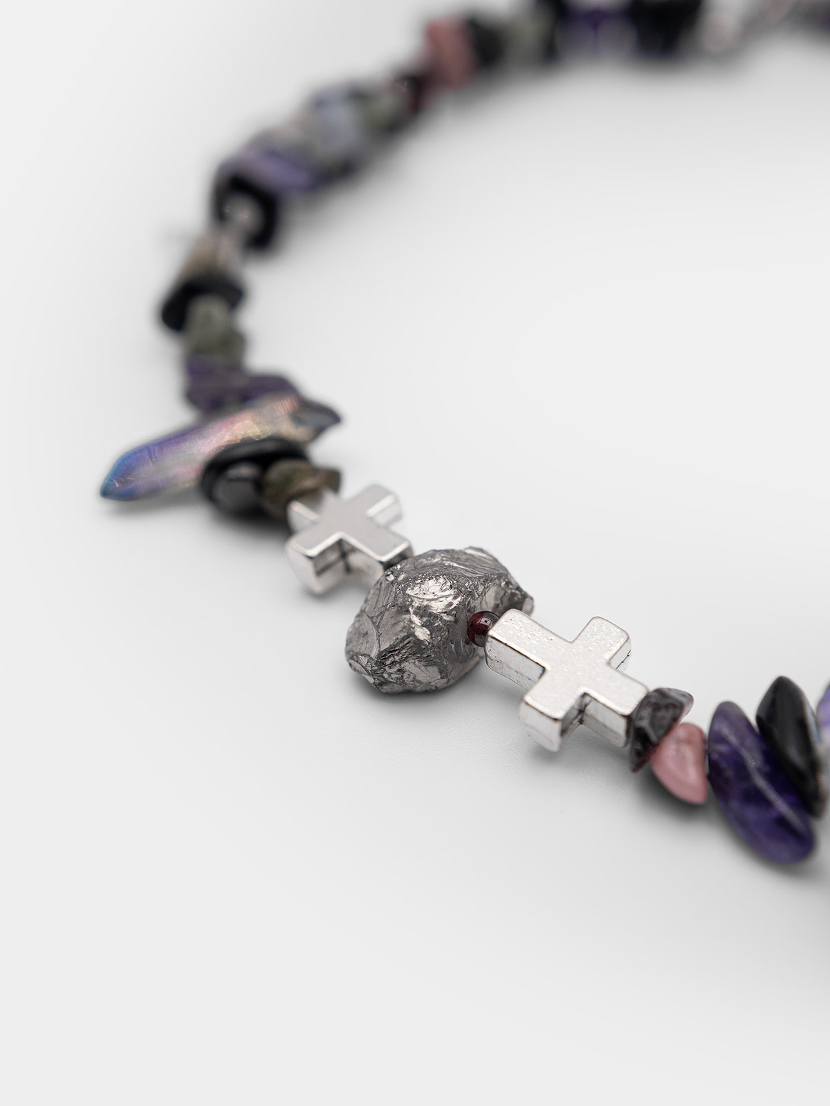 Choker z kamieni naturalnych Mantra