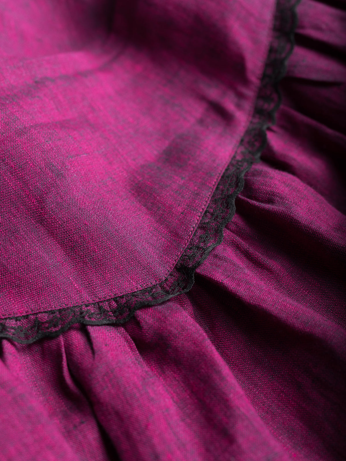 Lniana spódnica maxi Berry Aurelia