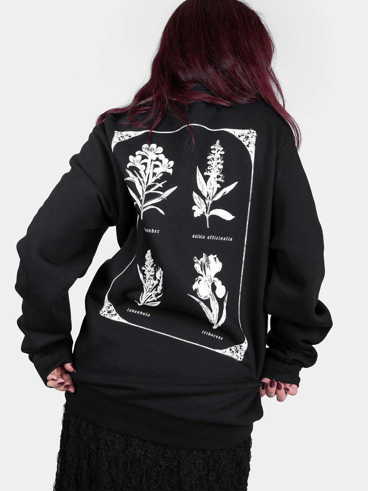 Bluza bez kaptura Herbarium