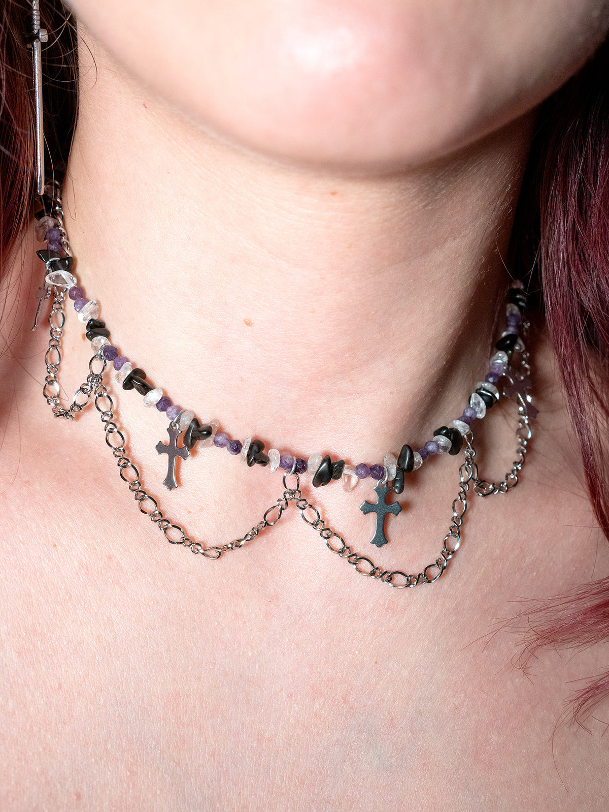 Cruel Gemstone Choker