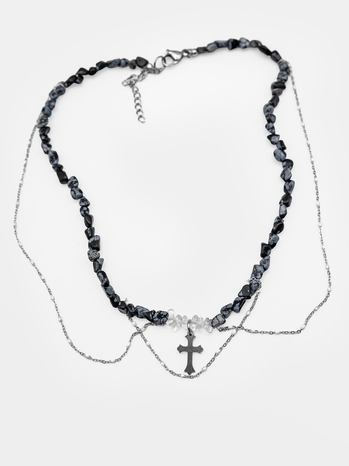 Choker z kamieni naturalnych Disturbed