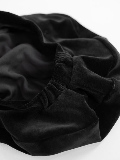 Cotton velour beret