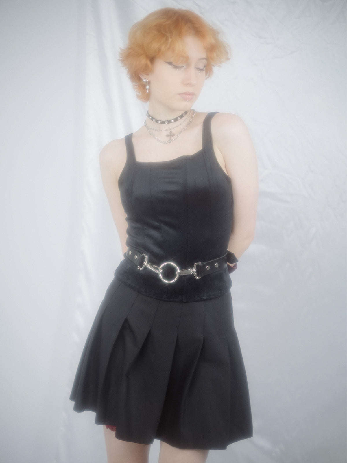 Conjure Velvet Corset Top