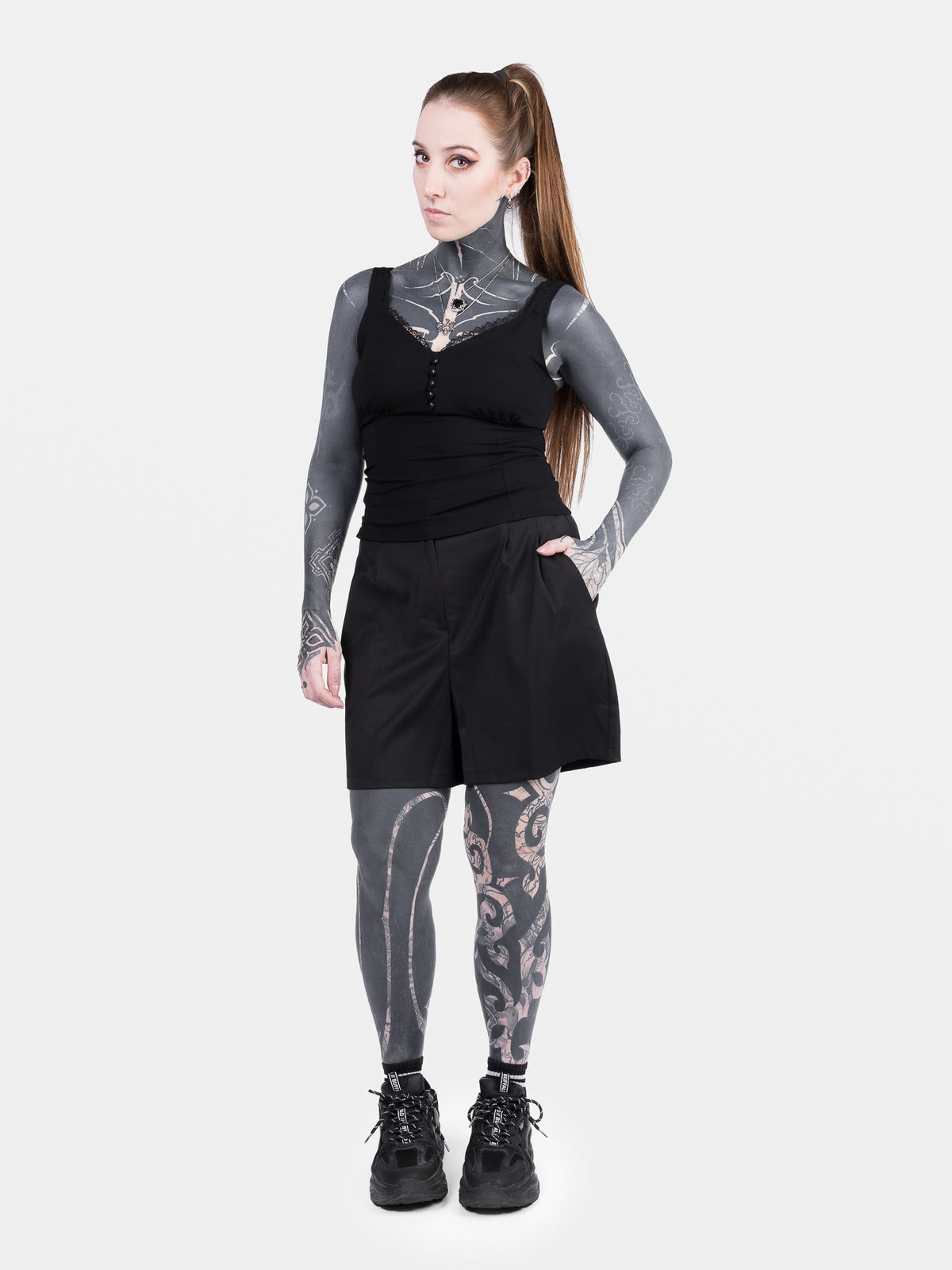 Misfit Wide Leg Shorts