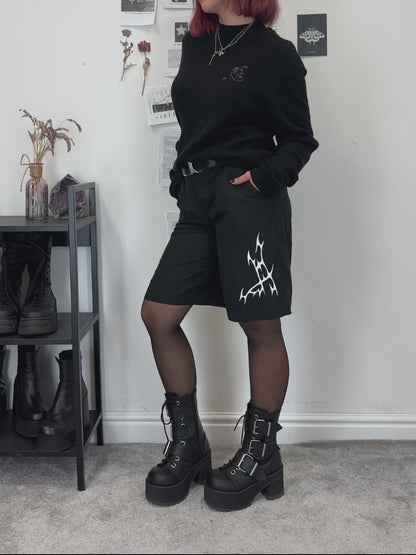 Rebellion Printed Jorts