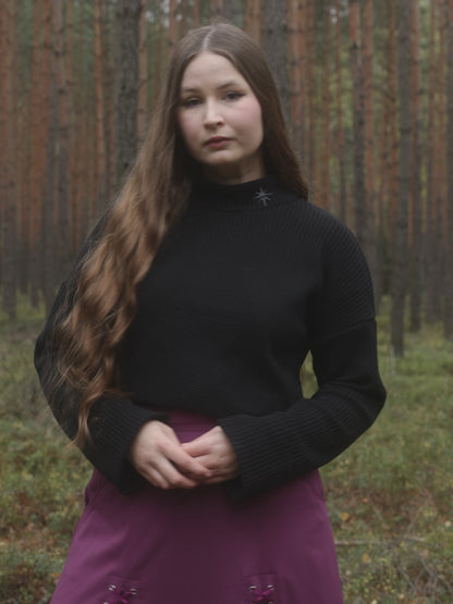 Sweter z golfem Astrid