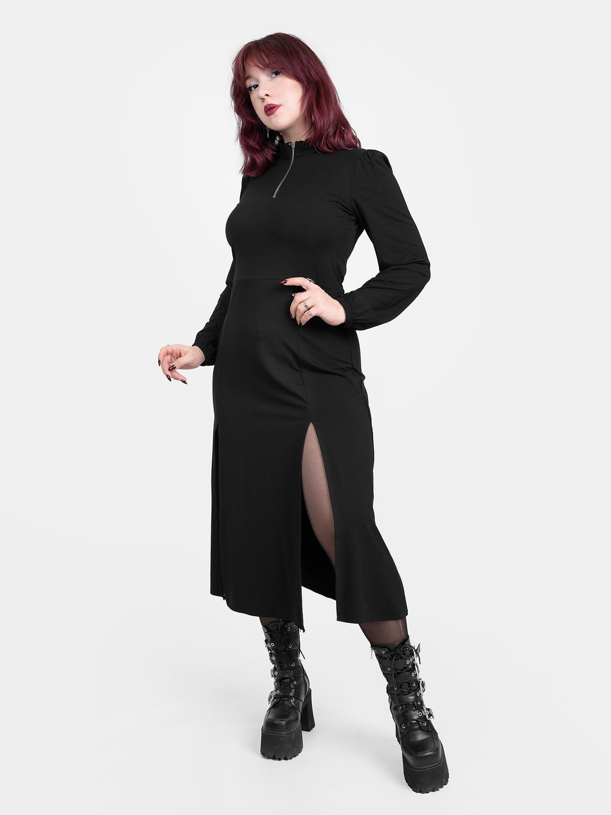 Mitreya turtleneck dress