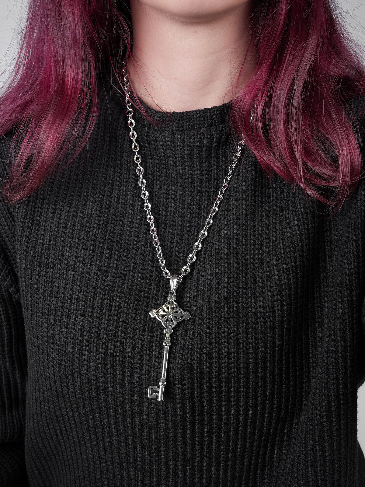 Mystery Long Key Necklace