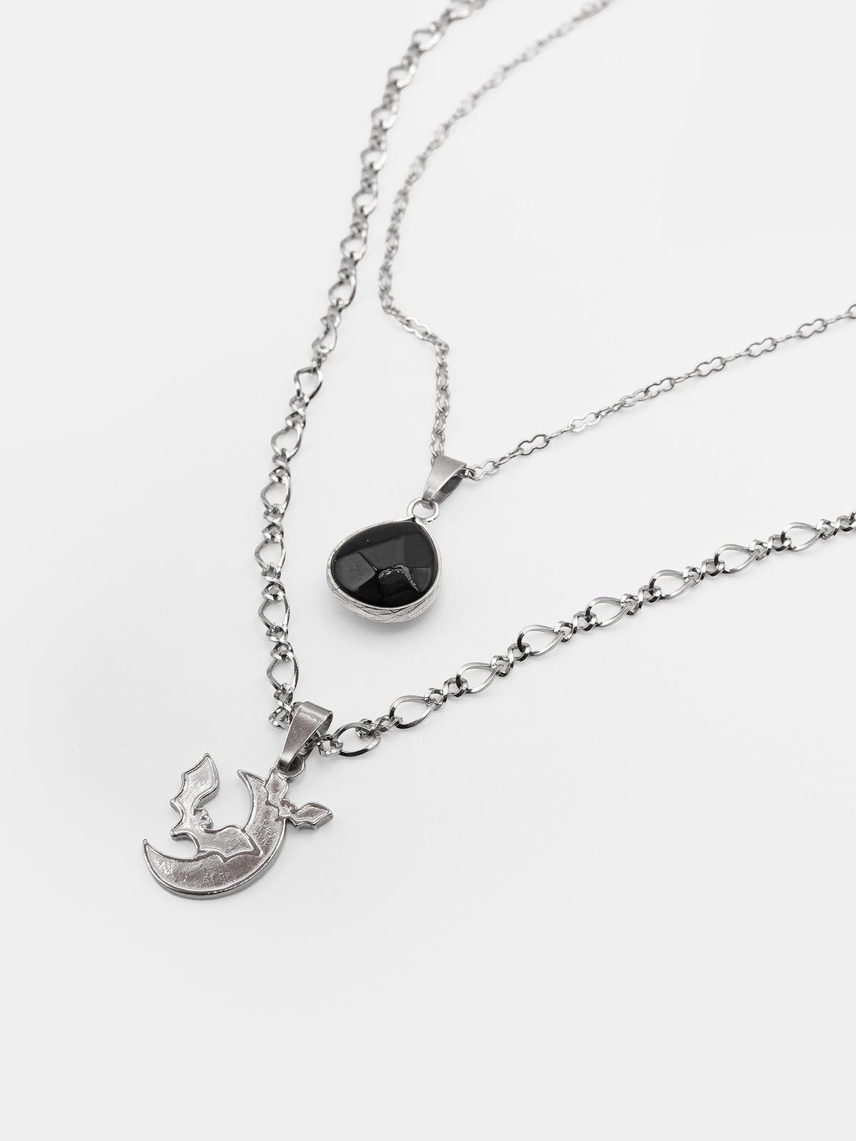 Noctelise Agate Double Necklace