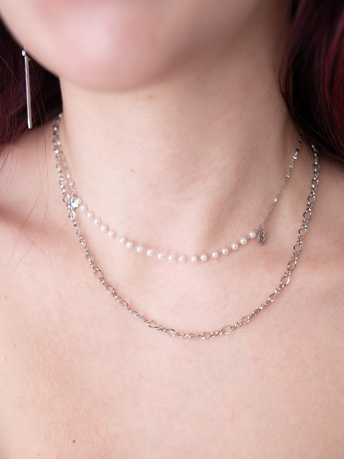Podwójny choker z gwiazdkami Eventide