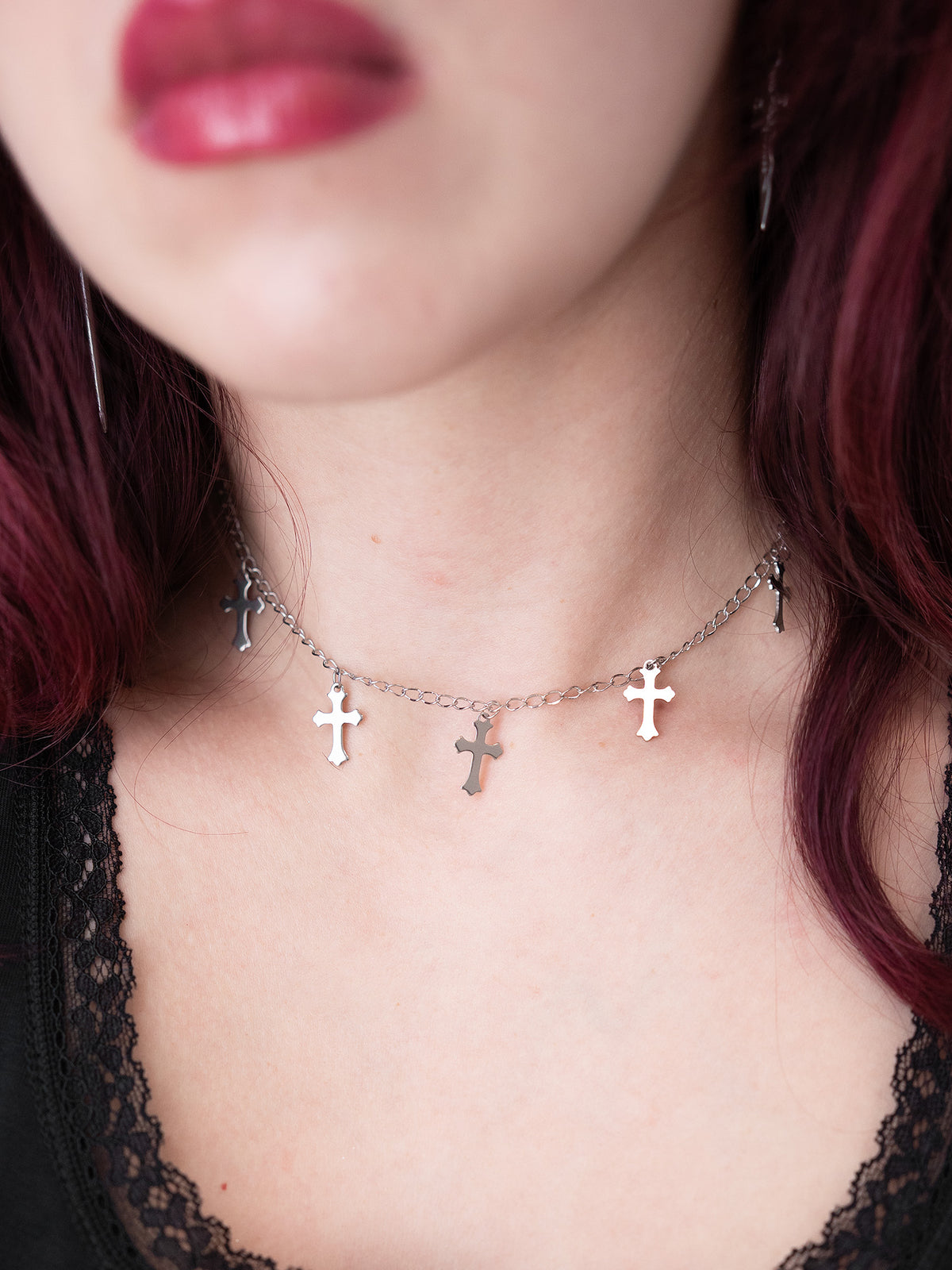 Deadvault Cross Choker