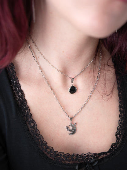 Noctelise Agate Double Necklace