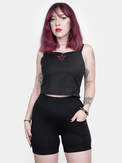 Szorty pod spódnice z bambusa