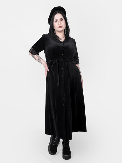 Cotton velour beret