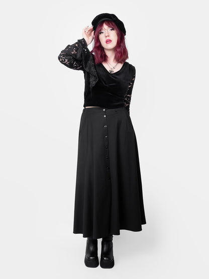 Cotton velour beret