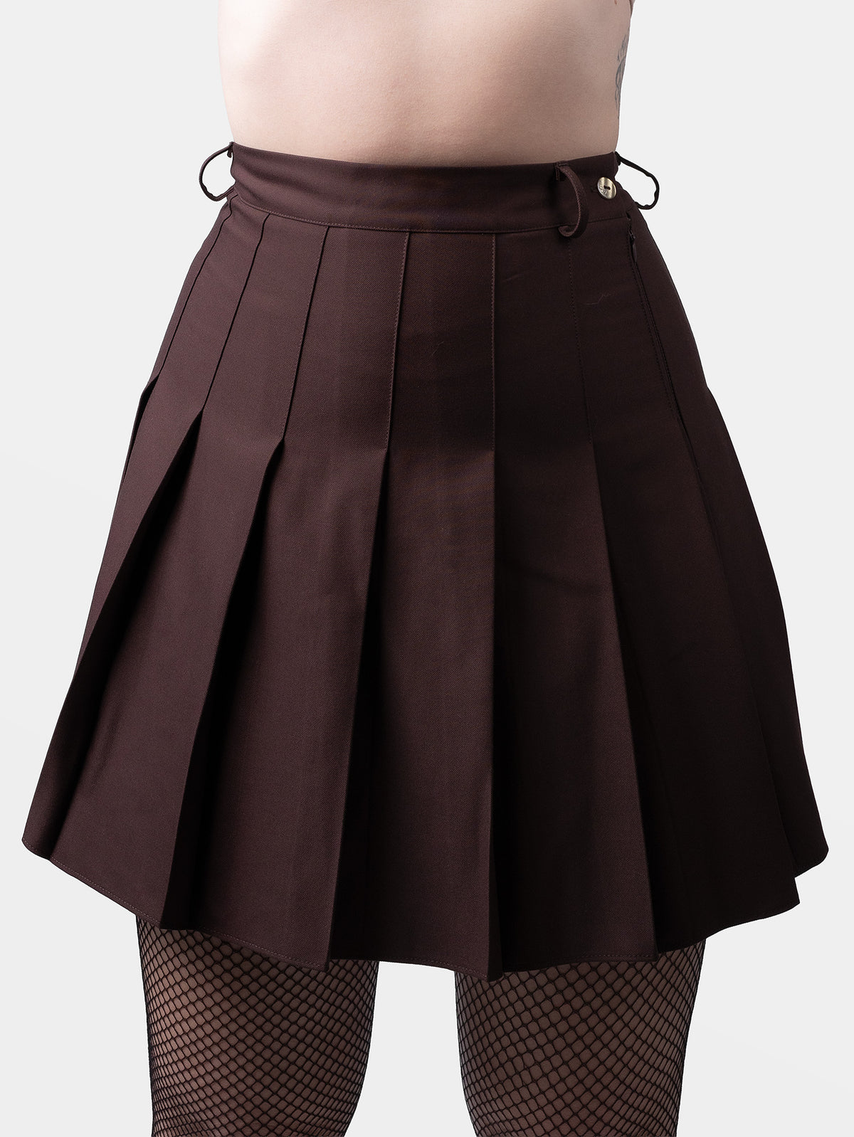 Brązowa tennis skirt