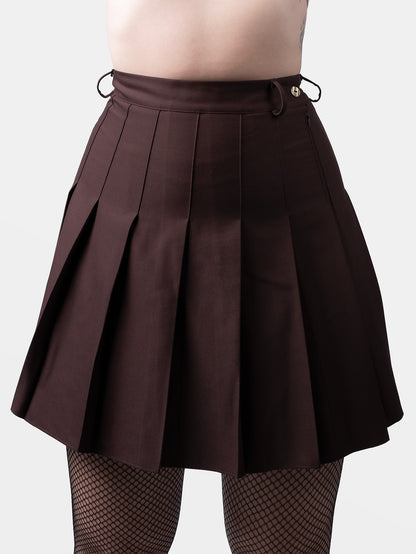 Brązowa tennis skirt