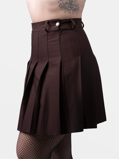 Brązowa tennis skirt