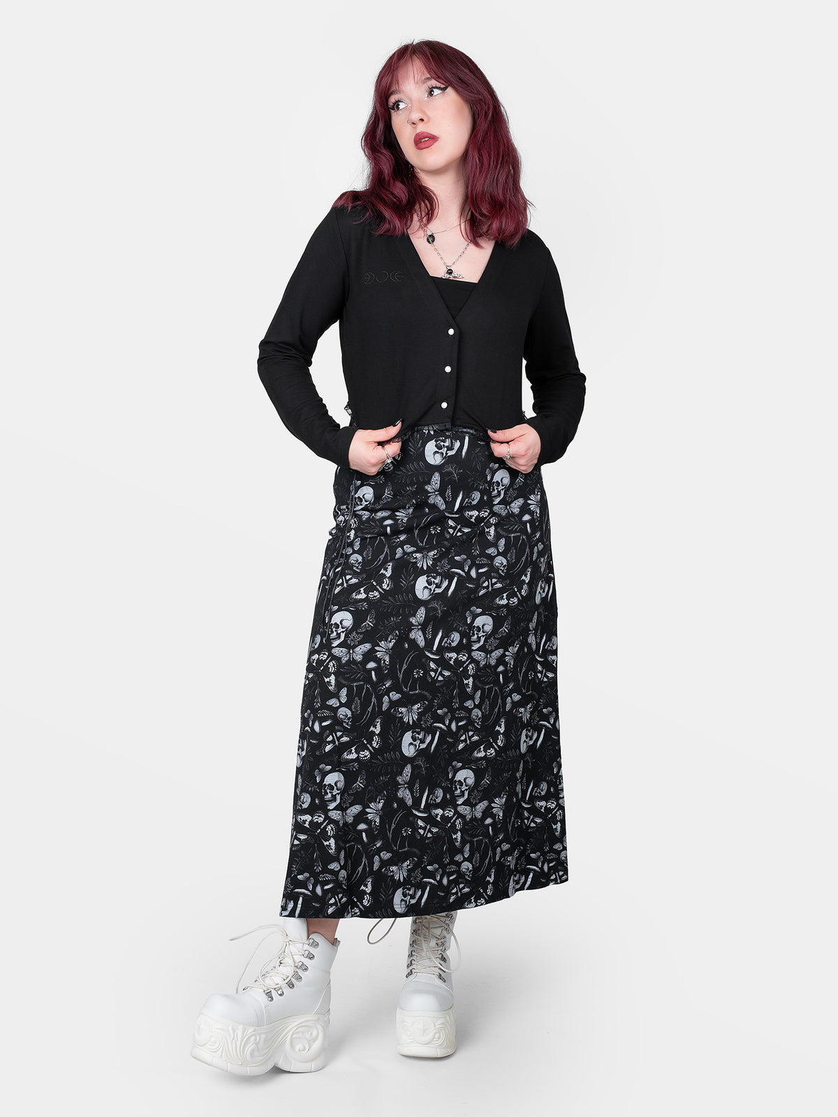 Lenzing™ Ecovero™ Dixi Cropped Cardigan