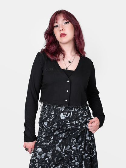 Lenzing™ Ecovero™ Dixi Cropped Cardigan
