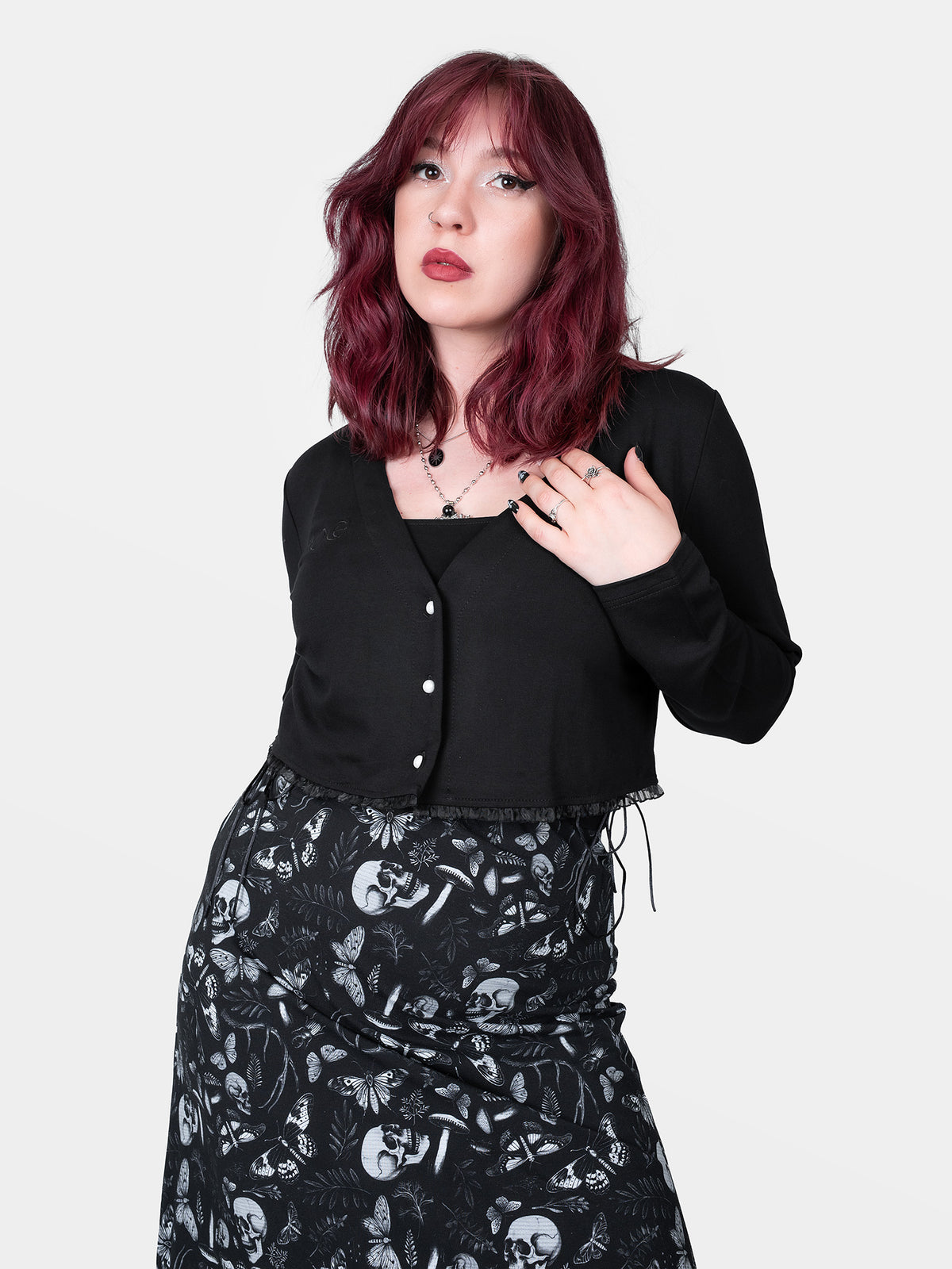 Lenzing™ Ecovero™ Dixi Cropped Cardigan