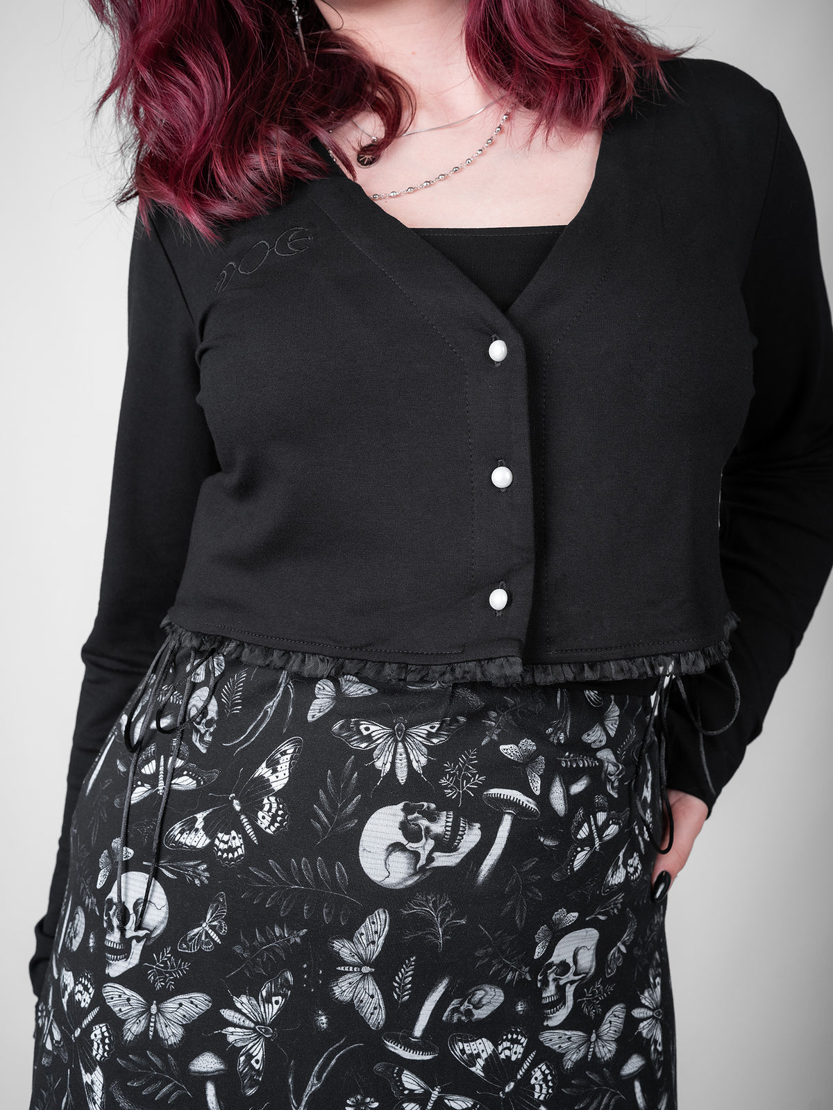 Lenzing™ Ecovero™ Dixi Cropped Cardigan