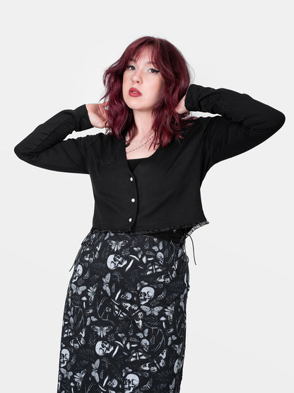 Lenzing™ Ecovero™ Dixi Cropped Cardigan