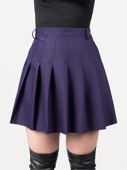 Fioletowa tennis skirt ze szlufkami