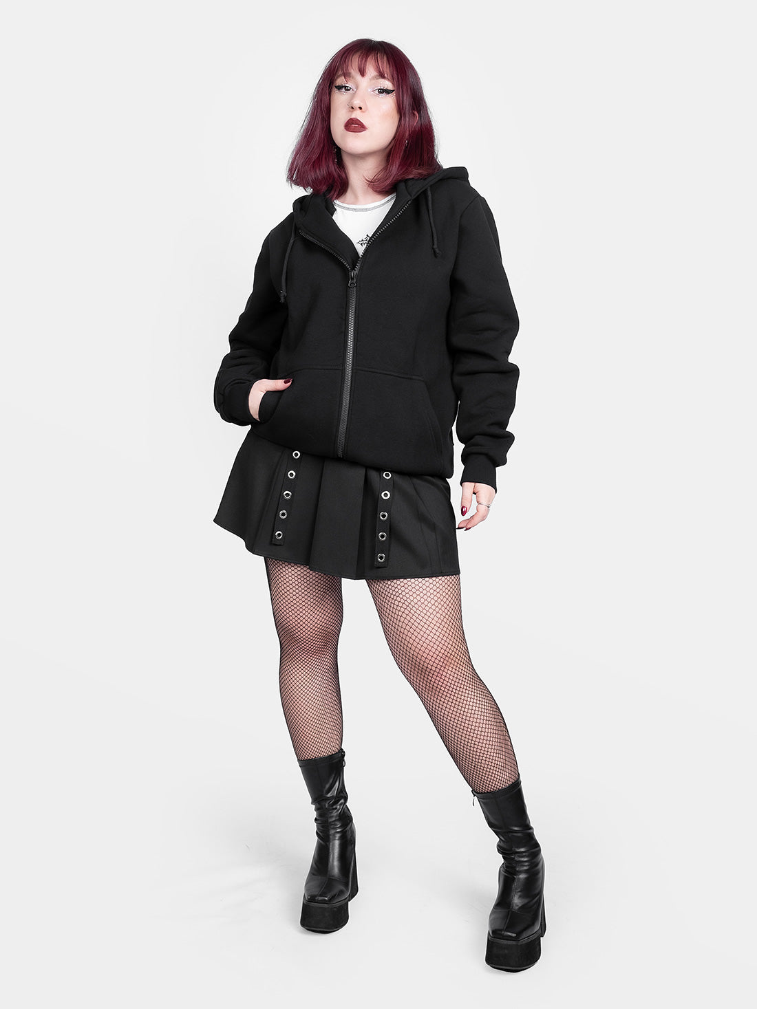 Rozpinana bluza z bawełny organicznej Demon Wings