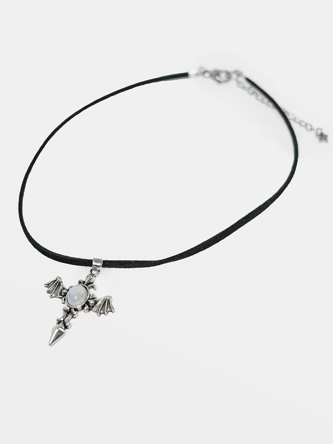 Choker z kamieniem księżycowym Angel Wing