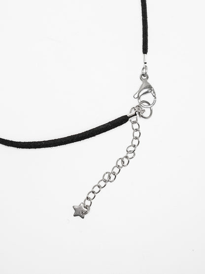 Choker z kamieniem księżycowym Angel Wing