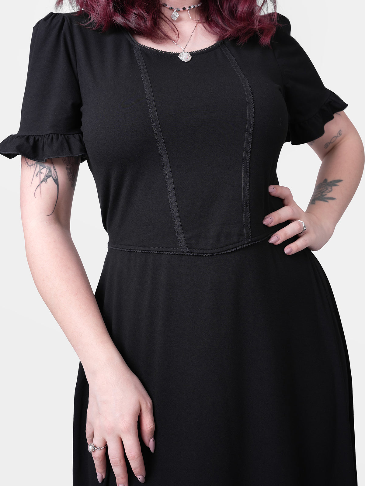 Sukienka gorsetowa maxi Nightveil