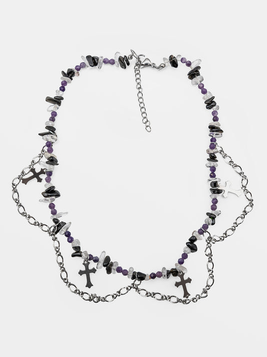 Choker z kamieni naturalnych Cruel