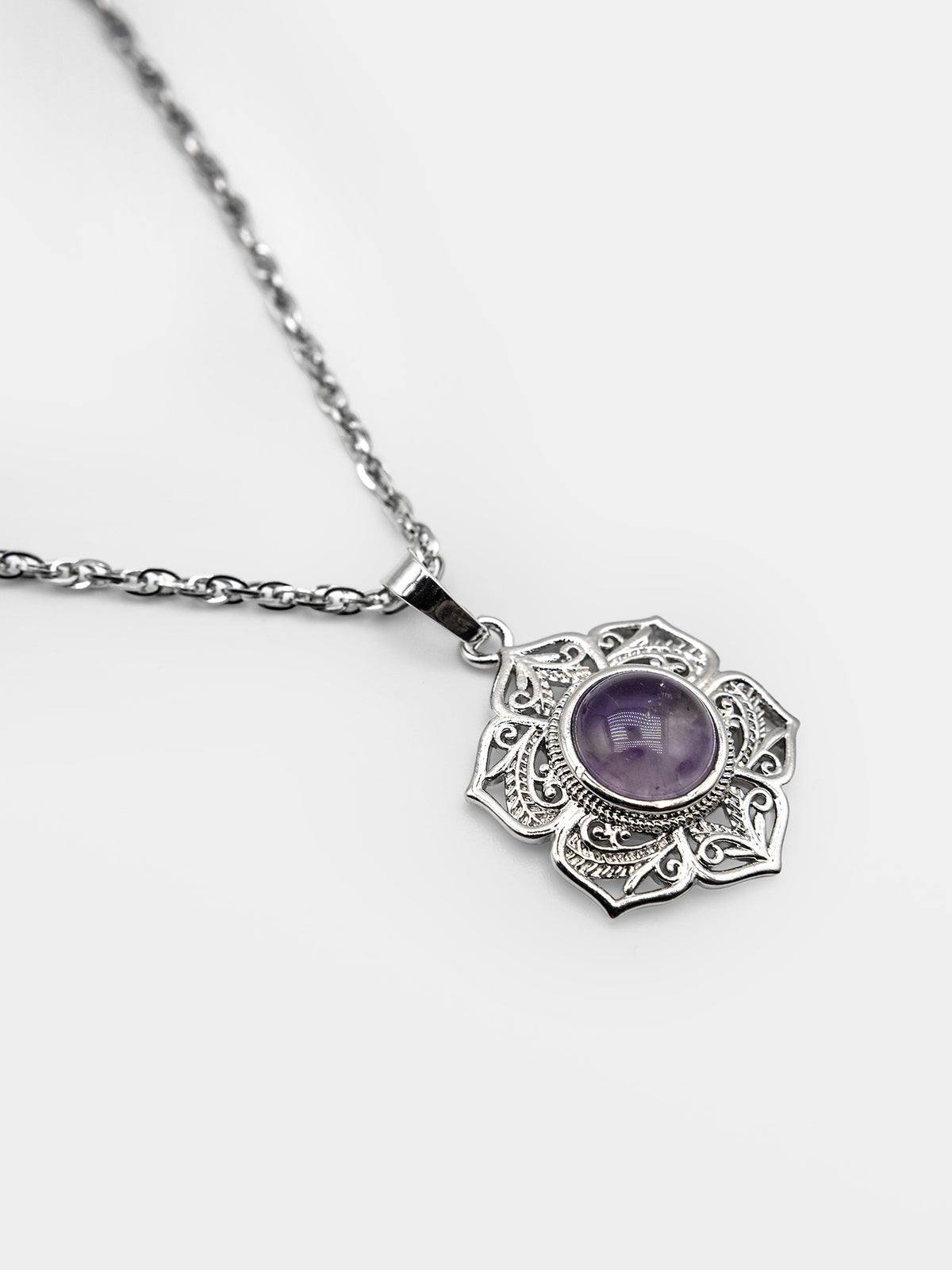 Dhalia Amethyst Necklace