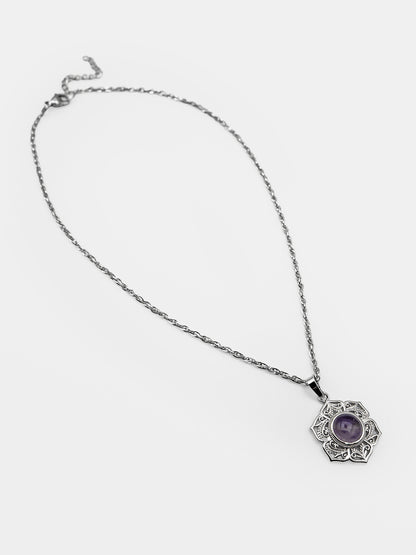 Dhalia Amethyst Necklace