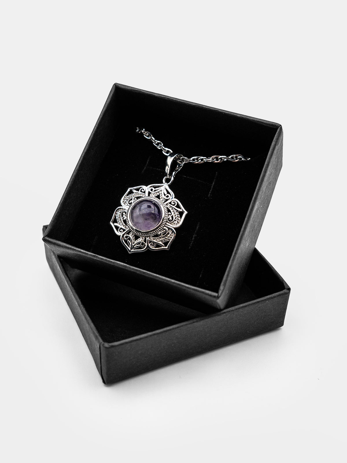 Dhalia Amethyst Necklace