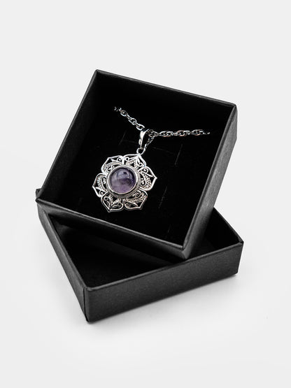Dhalia Amethyst Necklace