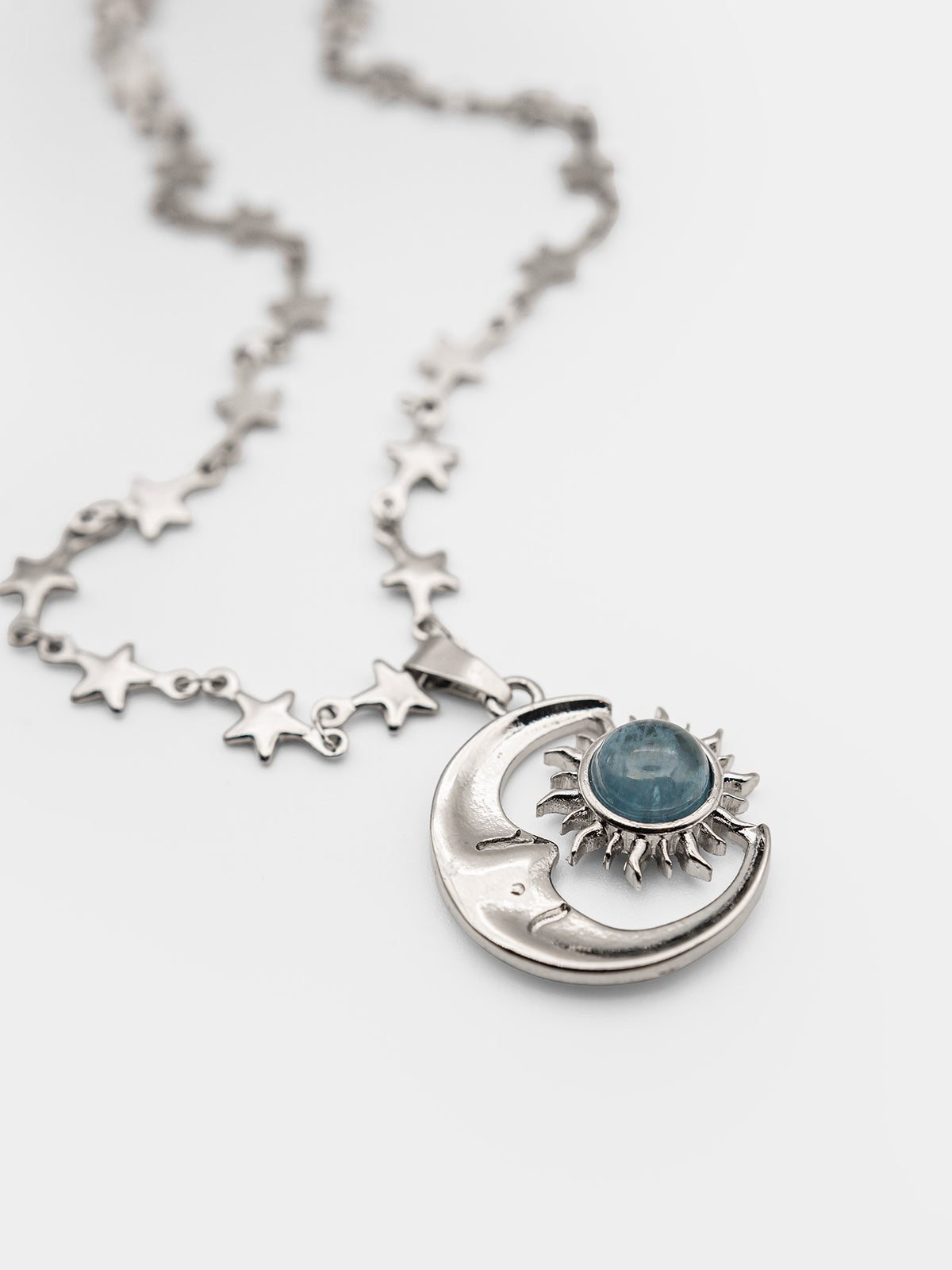 Solstice Aquamarine Necklace