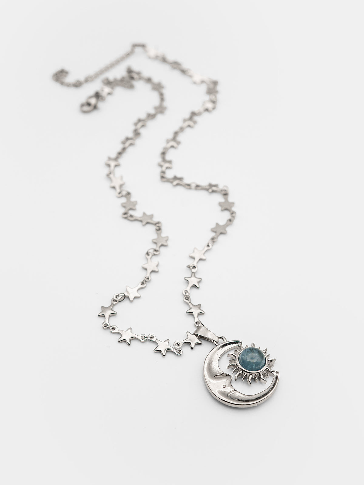 Solstice Aquamarine Necklace