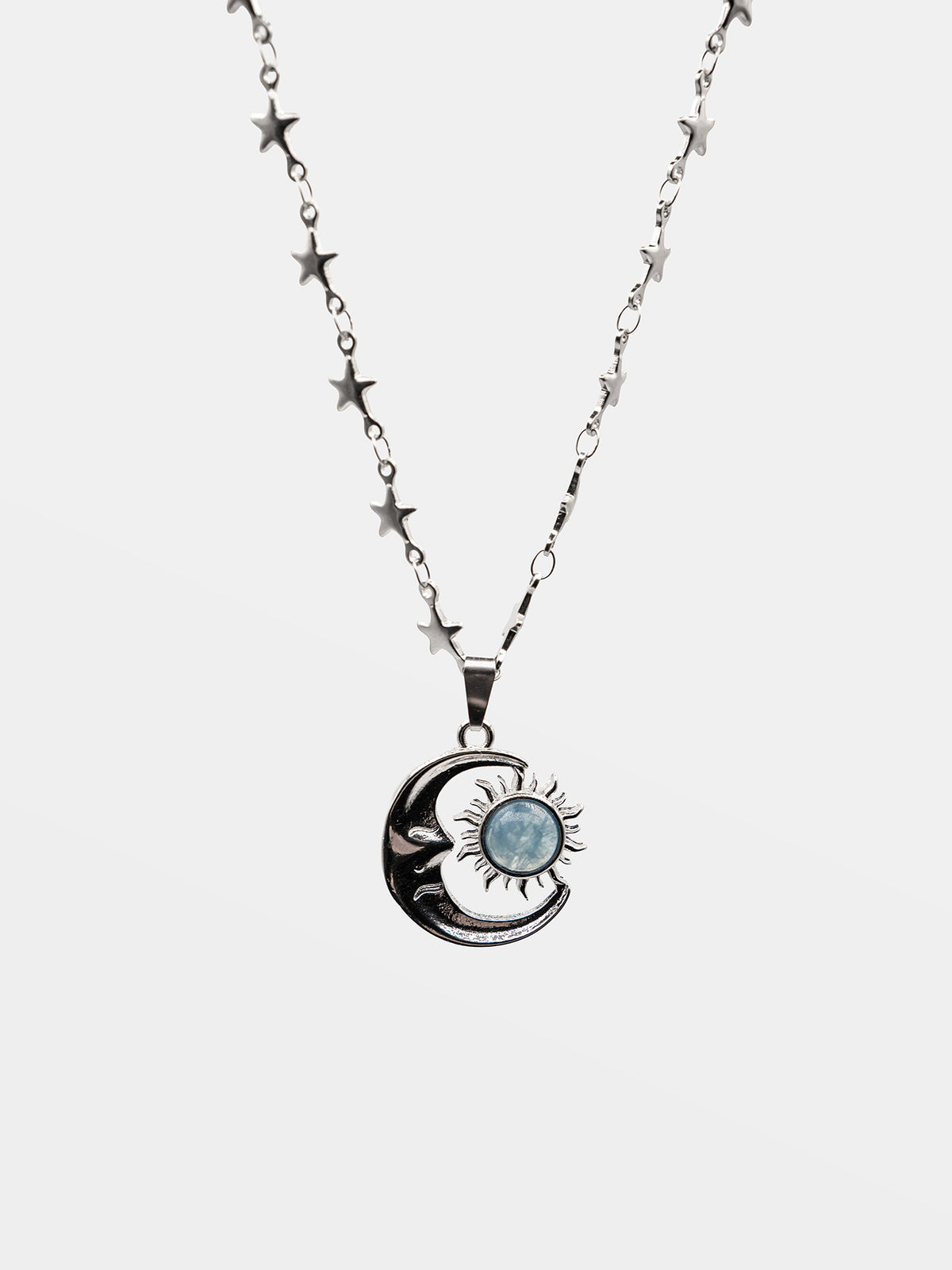 Solstice Aquamarine Necklace