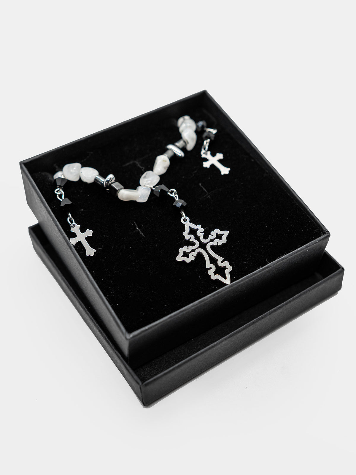Choker z kamieni naturalnych Obscura