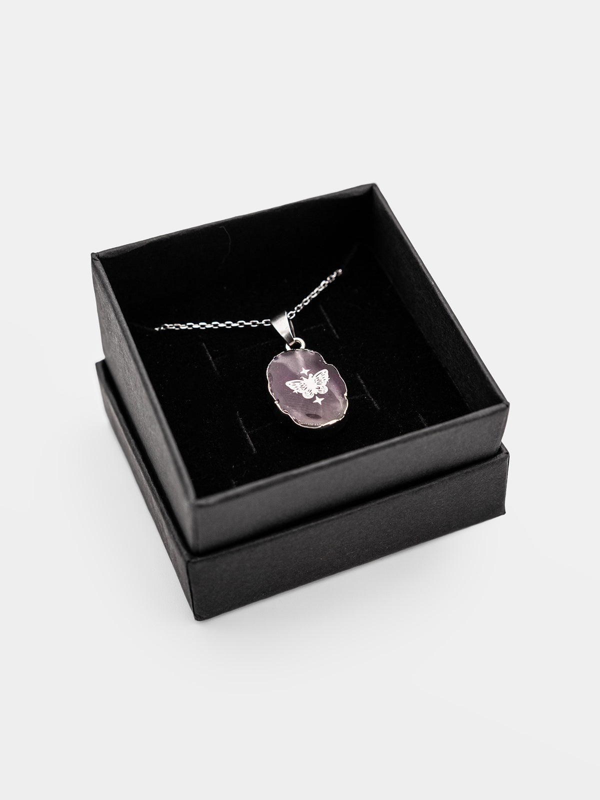 Naszyjnik z ametystem Violetwing