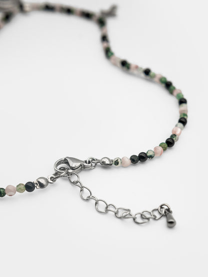 Choker z kamieni naturalnych Orchid