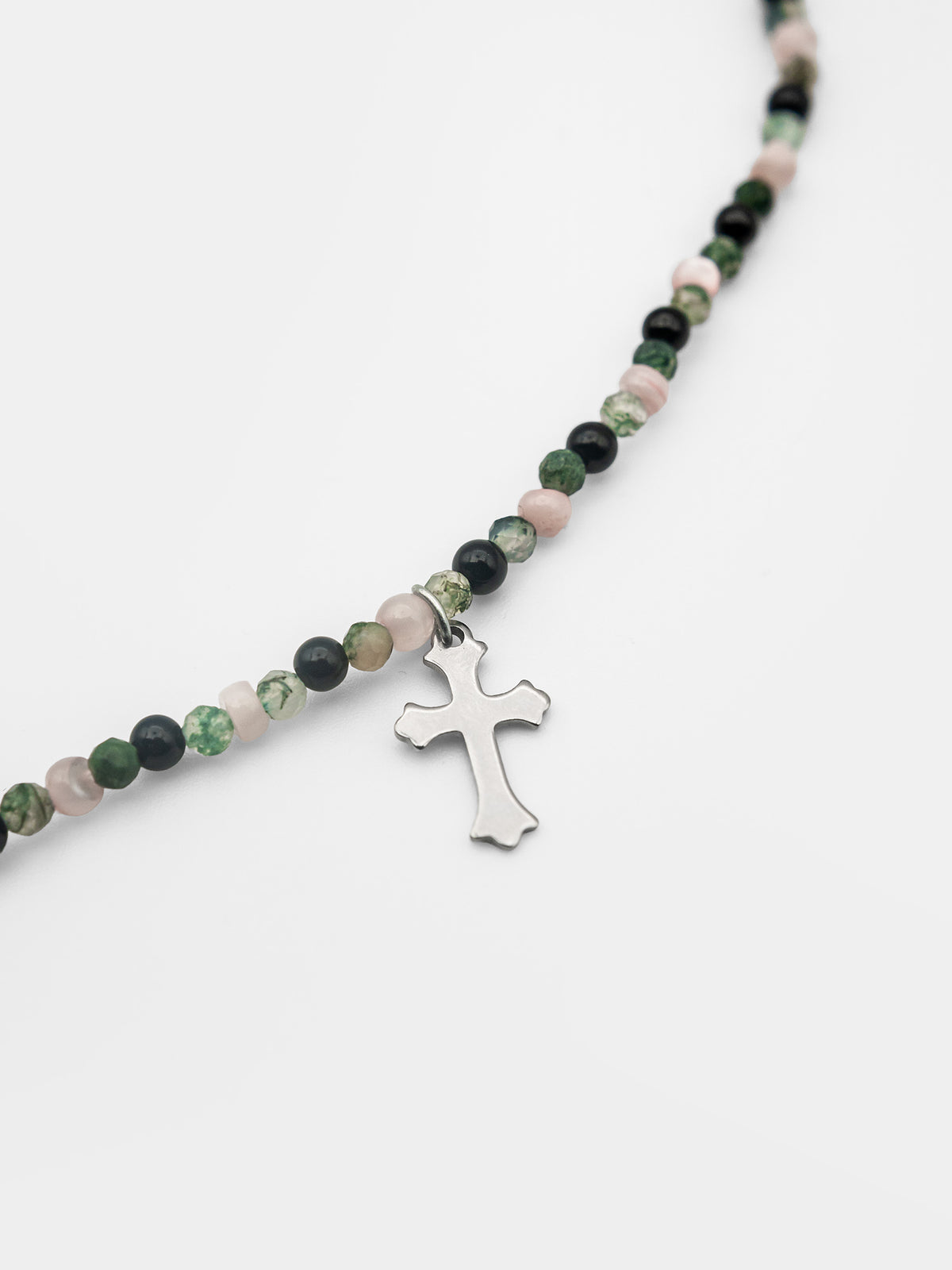 Choker z kamieni naturalnych Orchid