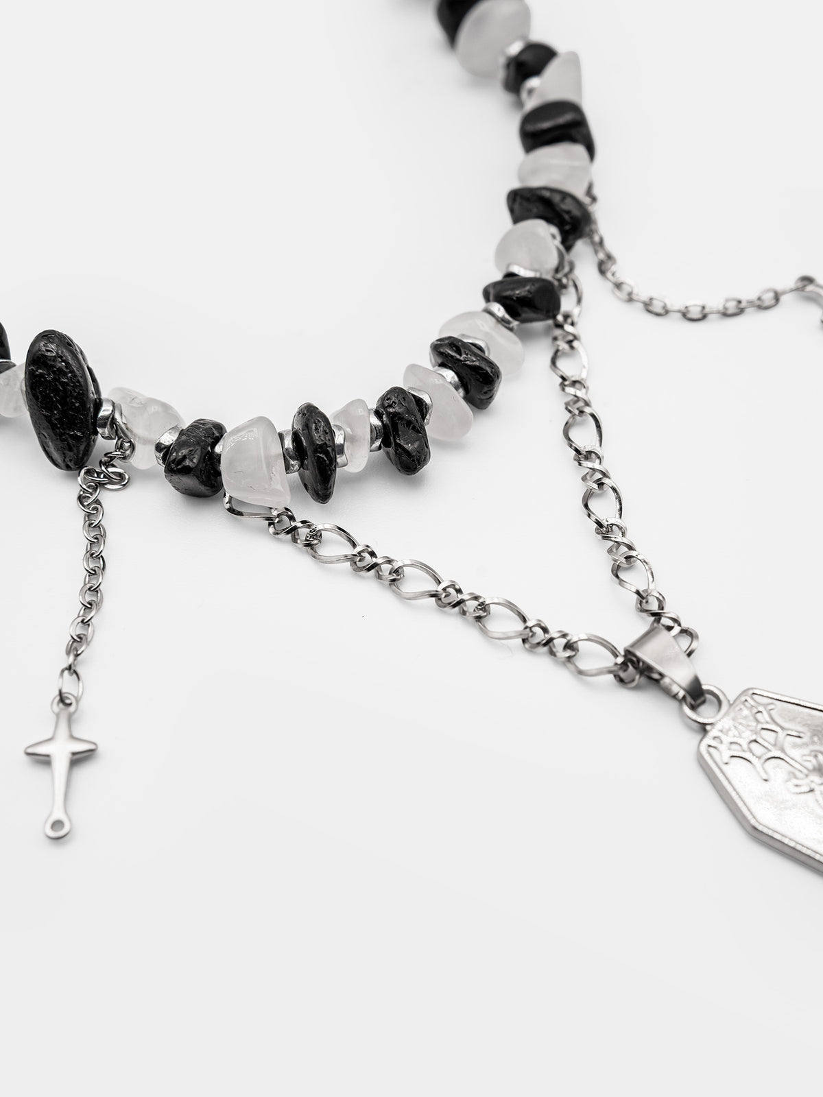 Choker z kamieni naturalnych Mortéa