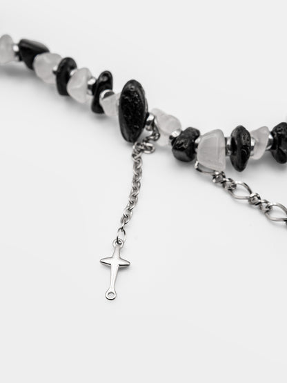Choker z kamieni naturalnych Mortéa