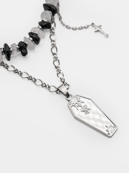 Choker z kamieni naturalnych Mortéa