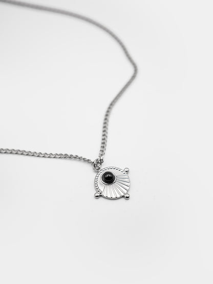 Choker z obsydianem Evermoor
