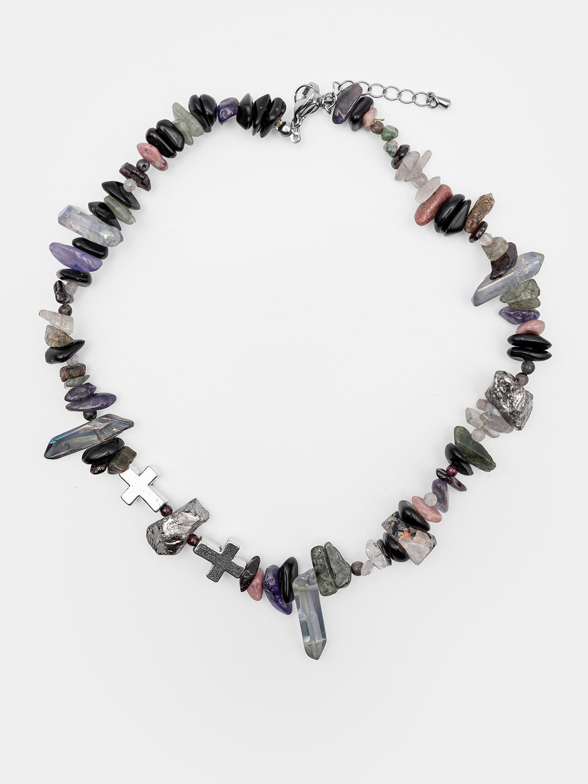 Choker z kamieni naturalnych Mantra